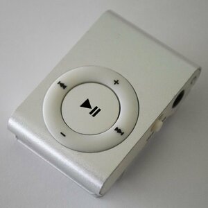 [ silver ][ button white type ]MP3 player music SD card type charge cable attaching [ button white type ]