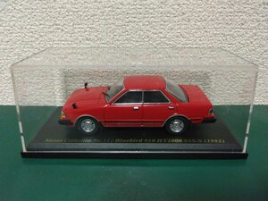 1/43 日産コレクション ブルーバード 910 HT2000 SSS-X 1982