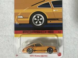 即決 バースデー限定 ホットウィール 1971 PORSCHE 911 オレンジ HotWheels セレブレーション ポルシェ 911 未開封 1