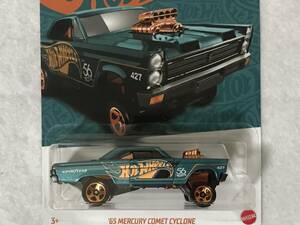 ヤマダ電機 ホットウィール 65 MERCURY COMET CYCLONE HotWheels マーキュリー コメット サイクロン アニバーサリー GOODYEAR グッドイヤー