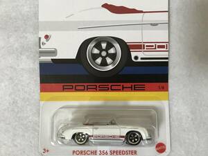 ラス1 バースデー限定 ホットウィール PORSCHE 356 SPEEDSTER 白 HotWheels セレブレーション ポルシェ 356 スピードスター 値札剥がし済