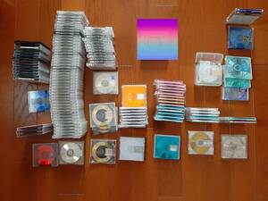 MD disk large amount 137 sheets,SONY,maxell,AYA etc. 