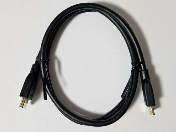 Amazonベーシック HDMI ケーブル ハイスピード 4K ARC対応 0.9m（タイプAオス - タイプAオス）ブラック