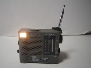 SONY Sony ICF-850 small size FM|AM radio operation OK