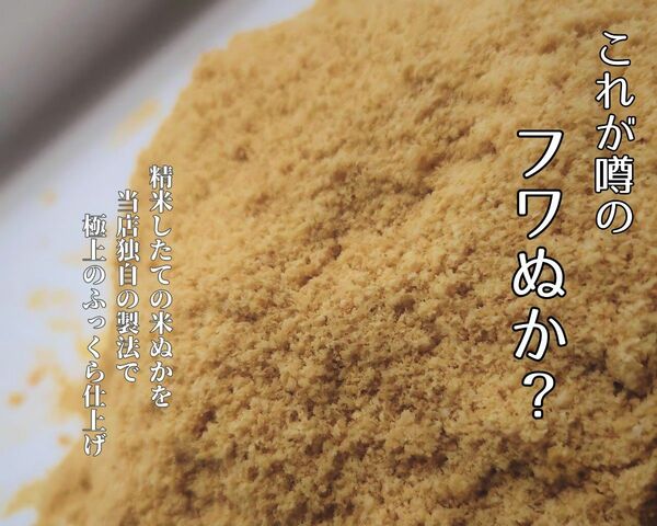 これが噂の『ふわぬか？』500g 美容 健康 ぬか床　