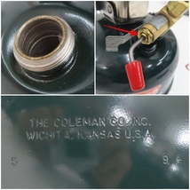 ☆Coleman/コールマン 508A STOVE ガソリンストーブ キャンプ用コンロ 要修理③_画像5