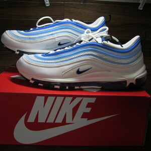  box attaching NIKE AIR MAX 97 air max white water blue 30cm Sagawa Express 700 jpy 