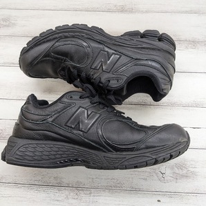 NEW BALANCE ML2002RK TRIPLE BLACK width D ニューバランス ML2002R ブラックレザー スニーカー 2002 ランニング シューズの画像4