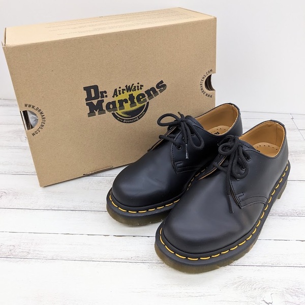 美品 Dr.Martens ドクターマーチン 1461 3 ホール シューズ CORE 1461 3EYE GIBSON SHOE 10085001 箱付き