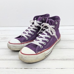 90s OLD CONVERSE コンバース ALL STAR オールスター 後染め USA製 パープル 