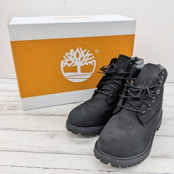 美品 Timberland ティンバーランド 6INCH PREMIUM BOOTS 6インチプレミアムブーツ 12907 ブラック 箱付き