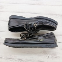 Paraboot パラブーツ デッキシューズ ボートシューズ ローファー レザー ネイビー 1113_画像3