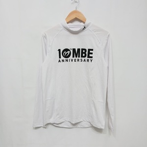 MASTER BUNNY EDITION MBE 10TH ANNIVERSARY マスターバニーエディション モックネック 長袖Tシャツ ハイネック ホワイト サンプル品 