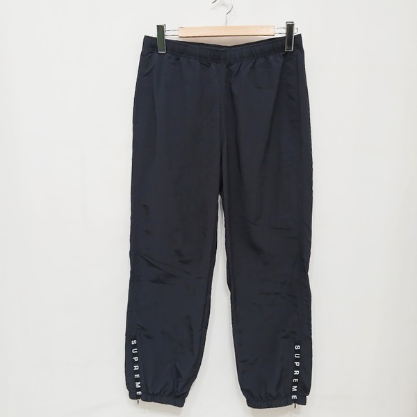 SUPREME Supreme シュプリーム Warm Up Pant ウォームアップパンツ ナイロン ブラック サイズS