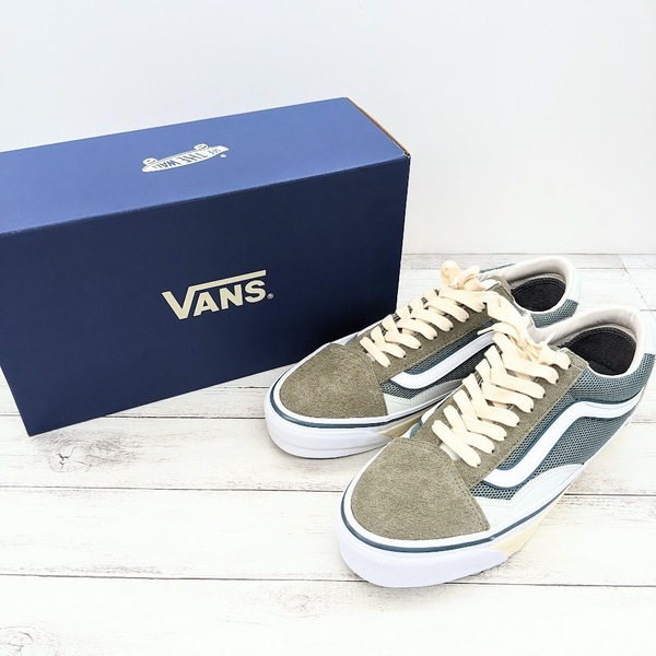 未使用品 VANS VN000MY4BGK OLD SKOOL オールドスクール 36 SP LX TDC GREEN/MULTI TOKYO CRUISE COLLECTION US9.5 27.5cm