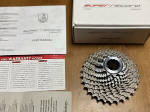 カンパニョーロ Campagnolo SUPER RECORD スーパーレコード　カセットスプロケット１２スピード　11-29T