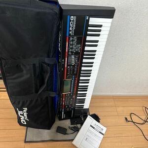 Roland JUNO-G、ソフトケース、専用アダプター、説明書付き