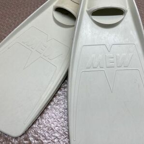 GULL ガル MEW ミュー フィン MSサイズ ダイビング用品 記名あり 60507Z-100の画像2