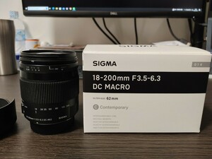 シグマ　18-200mm F3.5-6.3 DC MACRO OS HSM [ニコン用]