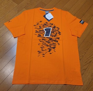 レッドブル フェルスタッペン オレンジ No1 Tシャツ Lサイズ 新品未使用