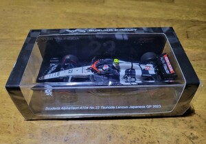 鈴鹿サーキット別注 1/43 スパーク アルファタウリ AT04 角田 日本GP仕様 新品未開封