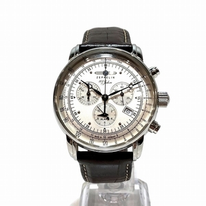 ツェッペリン ツェッペリン号生誕100周年記念モデル 7680-1 クォーツ 時計 腕時計 メンズ☆0312