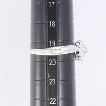 PT900 リング 指輪 19.5号 ダイヤ 総重量約6.2g 中古 美品 送料無料☆0315_画像5