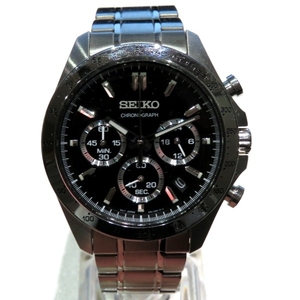  Seiko Spirit chronograph SBTR013 8T63-00D0 quartz clock wristwatch men's *0101