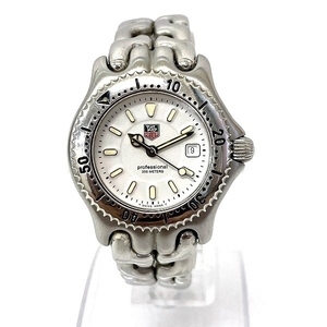  TAG Heuer cell Date WG1312-2 quartz clock wristwatch lady's *0326