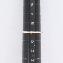 ザキス K10PG リング 指輪 11号 ダイヤ 0.03 総重量約1.1g 中古 美品 送料無料☆0315_画像5