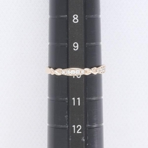K18PG リング 指輪 10号 ダイヤ 総重量約1.4g 中古 美品 送料無料☆0315_画像5