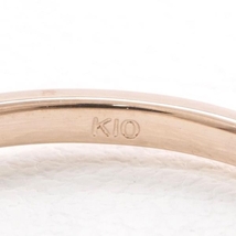 K10PG リング 指輪 10.5号 ピンクトルマリン 総重量約0.9g 中古 美品 送料無料☆0315_画像6