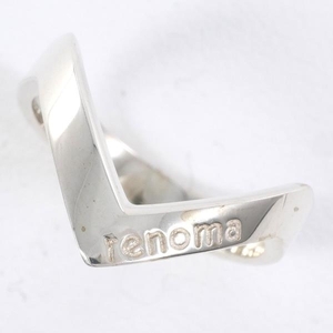  Renoma silver ring ring 8.5 number gross weight approximately 2.6g used beautiful goods free shipping *0315