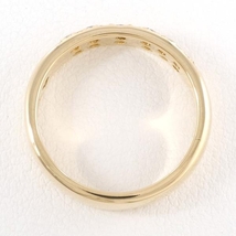 ベリテ K18YG リング 指輪 4.5号 ダイヤ 総重量約3.4g 中古 美品 送料無料☆0315_画像2