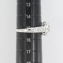 K18WG リング 指輪 15号 ブラウンダイヤ ダイヤ 計 1.00 総重量約3.6g 中古 美品 送料無料☆0315_画像5