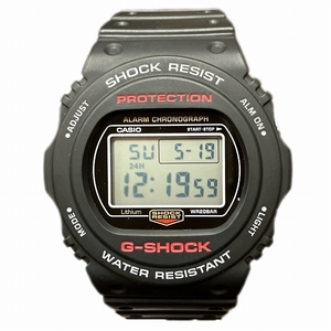 カシオ G-SHOCK 復刻 スティングモデル DW-5750E クォーツ 時計 腕時計 メンズ 美品☆0332