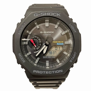 カシオ G-SHOCK GA-B2100-1A 海外モデル 電波ソーラー 時計 腕時計 メンズ 美品☆0330