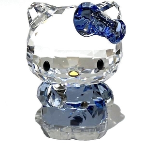  Swarovski Hello Kitty Blue Ribbon 1142933 crystal бренд мелкие вещи украшение унисекс прекрасный товар *0303
