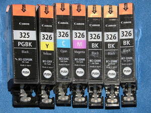 Canon純正インクカートリッジ「BCI-325・326」5色7本未使用新品