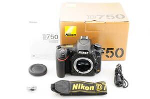 ★人気品★ Nikon ニコン D750 デジタル一眼レフカメラ 元箱付き #327.48