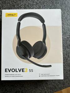 ジャブラ　Evolve2 55 Link380a MS Stereo Bluetooth接続 無線ヘッドセット　Microsoft Teams 認定モデル 25599-999-899