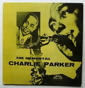 ◆ The Immortal CHARLIE PARKER ◆ Savoy MG-12001 (red:dg:RVG) ◆