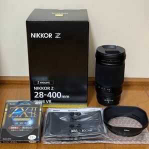 Nikon ニコン NIKKOR Z 28-400mm f/4-8 VR (1回のみ使用) + おまけレンズフィルター付