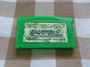  operation not yet verification Junk [ Game Boy Advance / Pocket Monster leaf green ]