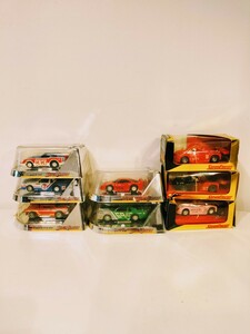  super circuit slot car HO Classic 8 pcs. set 