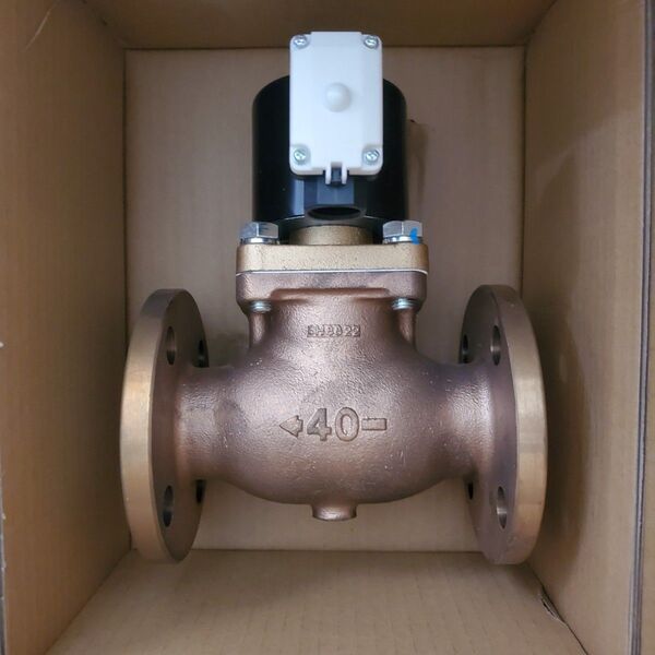 CKD PKS-14-27-4M-AC100V 蒸気用 電磁弁 40A フランジ