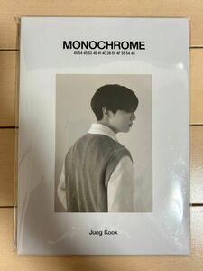 BTSモノクロームMONOCHROME jungkook グクポストカードブック