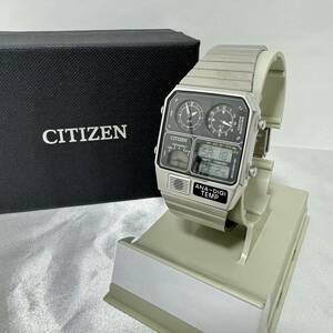 CITIZEN シチズン ANA-DIGI TEMP アナデジテンプ JG2101-78E 8989-S116864 クォーツ 腕時計 ※中古・稼働品