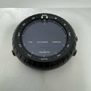  Suunto / core all black / digital wristwatch /SS014279010/SUUNTO CORE ALL BLACK flat battery / belt none / body only 