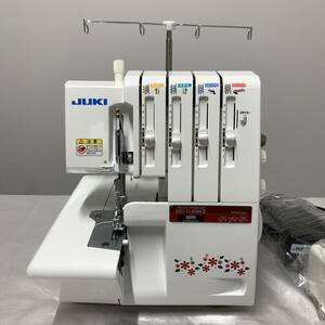 【美品】JUKI　ジューキロックミシン　MO-114DM2　使用少　おまけ新品糸8個付き